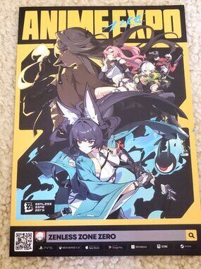 Zenless Zone Zero ZZZ Anime Expo AX 2026 Miyabi Yixuan Nicole Anby Print Card